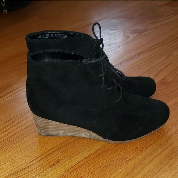 Dr Scholls Pierre wedge vegan booties - Picture 1 of 8